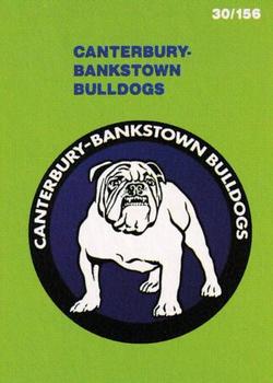 1990 Stimorol NRL #30 Crest - Bulldogs Front